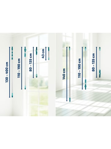 Leifheit Teleskopstiel Aluminium 400 cm