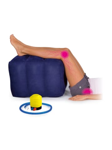 VITALmaxx Stufenbett blau  Blau