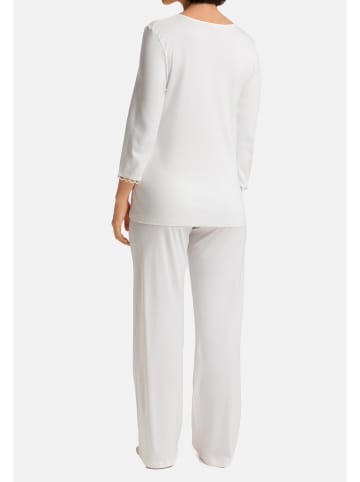 Hanro Schlafanzug Anouk in Off white