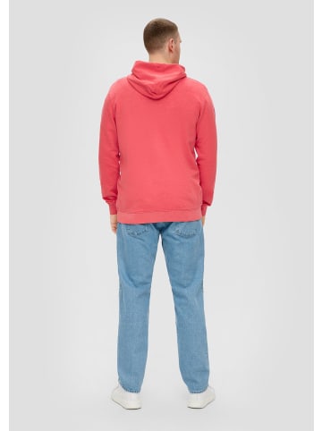 s.Oliver Sweatshirt Jacke in 2507_korallrot