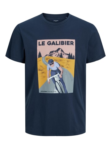 Jack & Jones T-Shirt 'ALPE' in blau