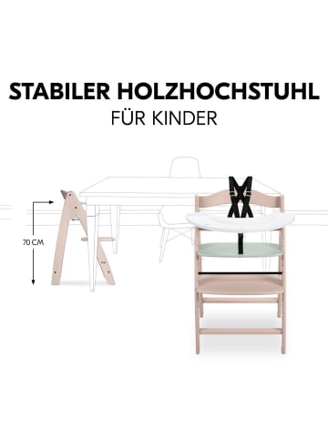 Hauck Hochstuhl Arketa inkl. Play Tray Basis - in brown1