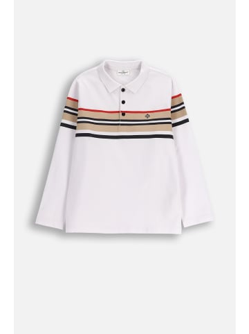 Coccodrillo Langarmshirt in weiß