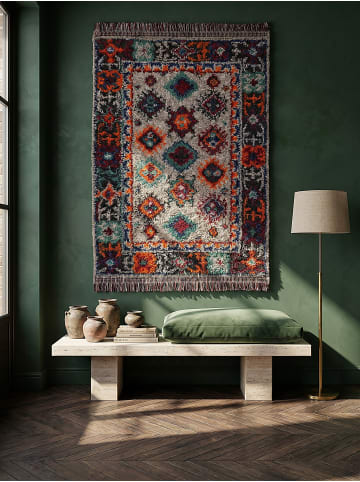 KADIMA DESIGN Shaggy-Teppich Kuschelig TAFRAUT Weich Orientalisch Wohnzimmer in Multi
