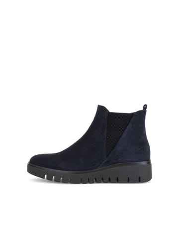 Gabor Chelsea Boots in blau