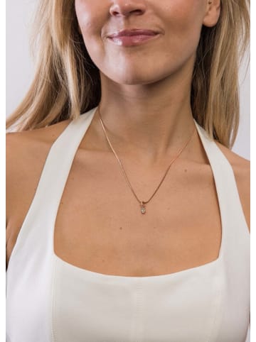 PURELEI Charm Geburtsstein Juni Mondstein Rosegold