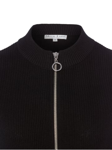 Marie Lund Strickjacke in schwarz - 0003