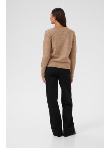 Kaffe Strickpullover KAniel Regular fit in Toasted Coconut Melange