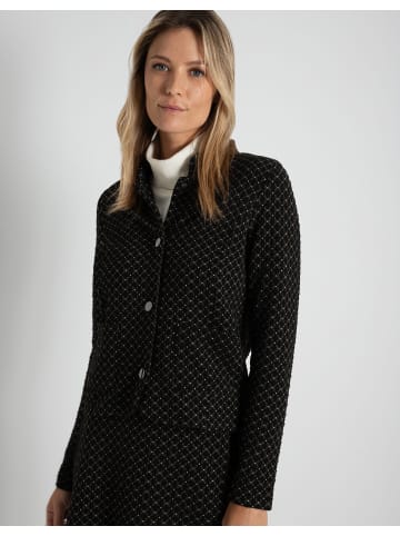 More & More Jerseyblazer in rhomb jersey black