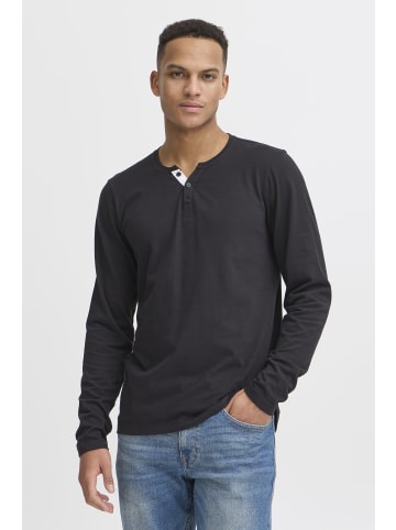 BLEND Langarmshirt in Schwarz