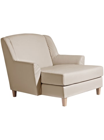 others SESSEL XXL Karil Bezug Kunstleder Buche natur / beige