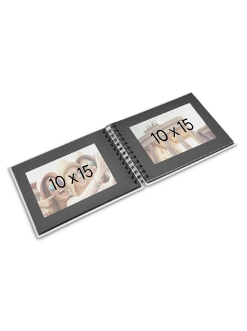 Hama "Fine Art", 24x17 cm, 50 schwarze Seiten, Mousse in Standard