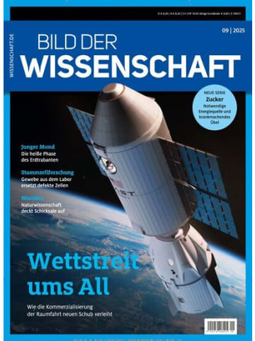 Hubert Burda Media 14 x BILD DER WISSENSCHAFT Zeitschrift (Gutschein für Jahres Abo)