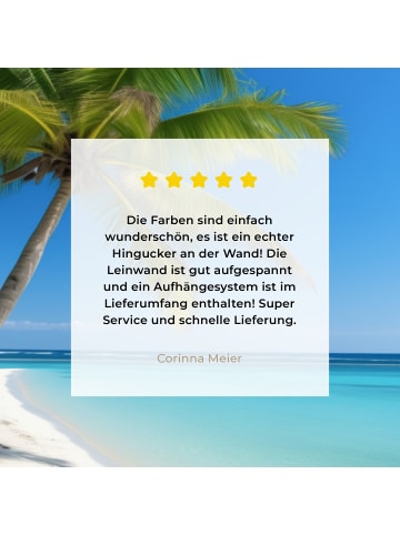 MuchoWow Leinwand bilder Palme (BxH)