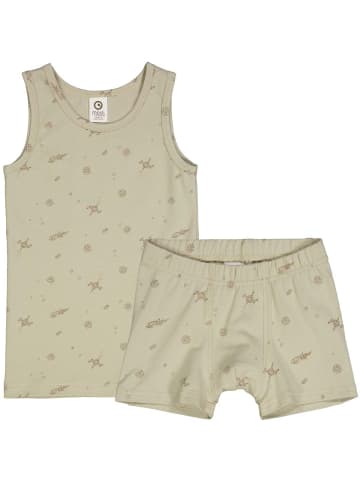 müsli Unterwäscheset Boxer in Desertgreen/cashew