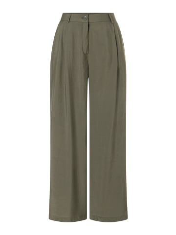 More & More fließende, weite Hose in jungle green