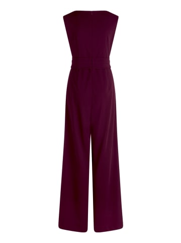 Vera Mont Jumpsuit mit weitem Bein in Strong Aubergine