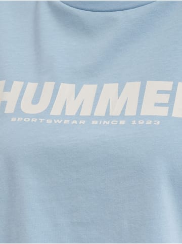 Hummel T-Shirt Hmllegacy Damen in PLACID BLUE