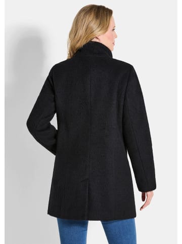 GOLDNER Kurzgröße:  Outdoorjacke Stepp-Winterjacke mit Kapuze in schwarz