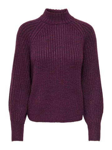ONLY Strickpullover in Mauve Wine