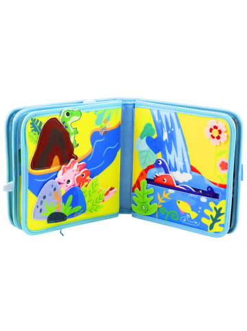 Wisam® 3D-Filz-Sensorik-Lernbuch Dinosaurier
