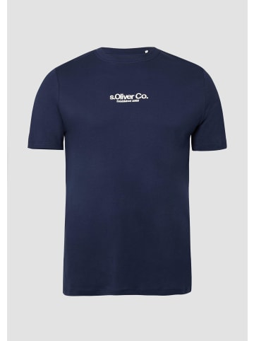 s.Oliver T-Shirt in 58D1_tiefblau