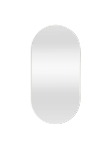 en.casa Wandspiegel Picciano in Weiß (H)30cm (B)60cm
