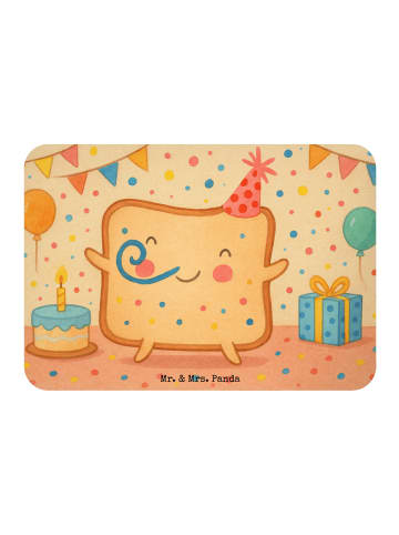 Mr. & Mrs. Panda Magnet Toast Party Design ohne Spruch in Weiß