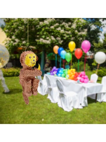 relaxdays Pinata Affe in Braun