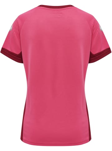 Hummel Hummel Jersey S/S Hmllead Multisport Damen Leichte Design Schnelltrocknend in RASPBERRY SORBET