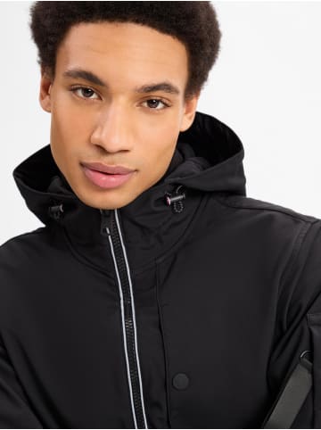 Tom Tailor Funktionsjacke in schwarz