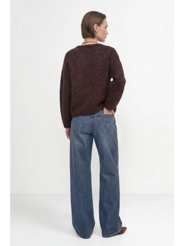 Rich & Royal Strickpullover in schoko - 0002