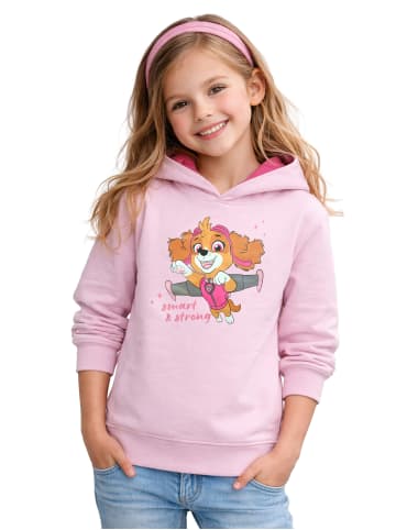 Paw Patrol Paw Patrol Hoodie Skye smart & strong Kapuzenpullover Sweatshirt in rosa