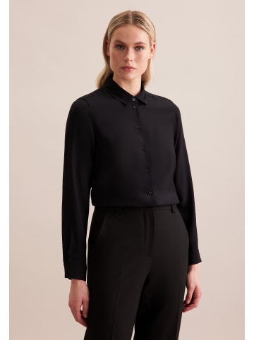 Seidensticker Hemdbluse Regular in Schwarz