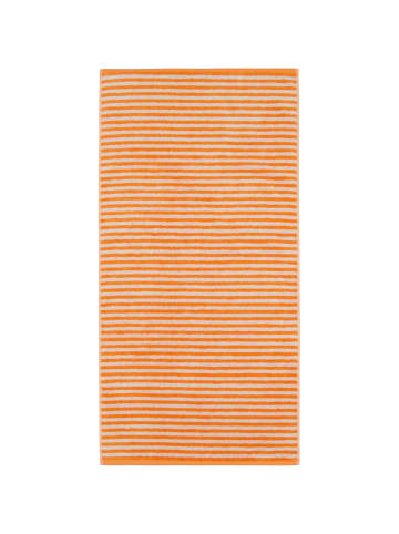 Cawö Cawö Handtücher Campus Ringel 955 mandarine - 33 in mandarine - 33