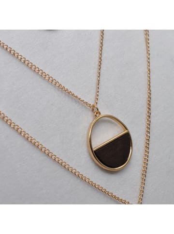 Steuer Modeschmuck Metall in gelb