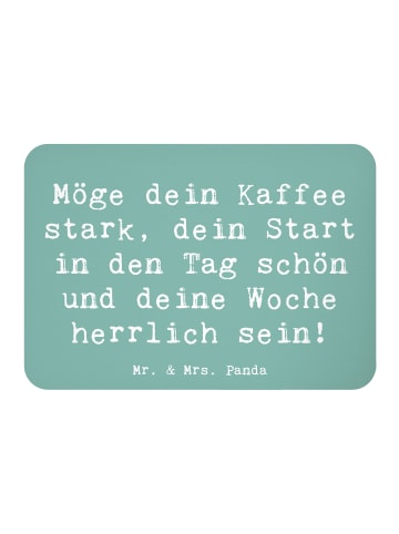 Mr. & Mrs. Panda Magnet Spruch Selbstzweifel Überwinden mit Spruch in Meeresbrise