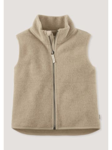 Hessnatur Wollfleece Weste in sand