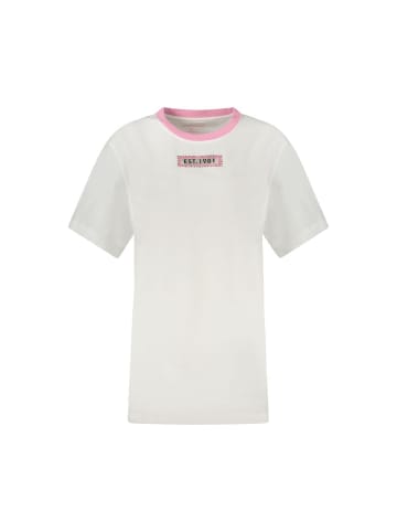 Guess Jeans Weißes Baumwoll-T-Shirt