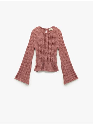 KOTON BLUSE LS in Rosa