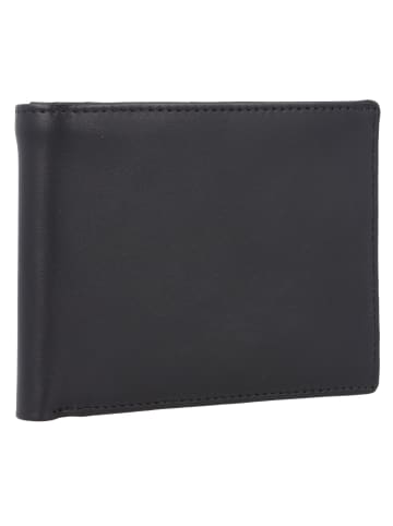 Esquire Frankfurt Geldbörse RFID Schutz Leder 11 cm schwarz