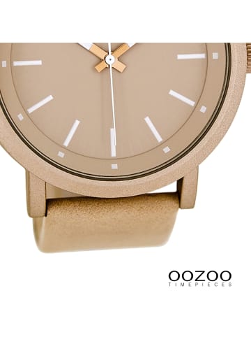 Oozoo Analog-Armbanduhr Oozoo Timepieces rosa extra groß (ca. 48mm)