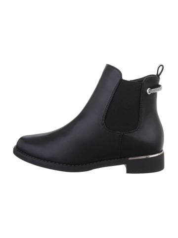 Ital-Design Stiefelette in Schwarz