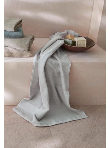 Hessnatur Frottier Handtuch in kieselgrau