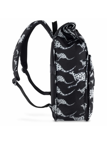 Chiemsee Jump N Fly - Rolltop Rucksack 15" 60 cm in schwarz