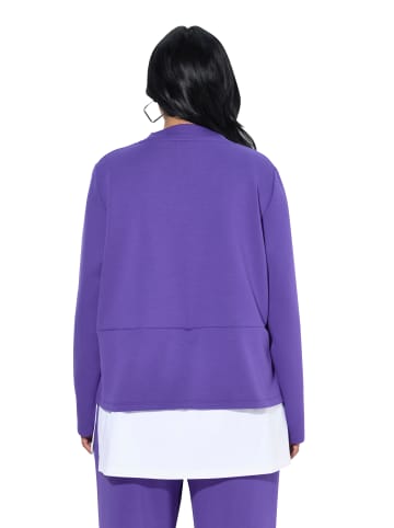 Ulla Popken Sweatshirt in lilie