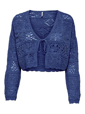 ONLY Strickjacke in Indigo