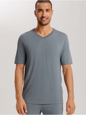 Hanro V-Shirt Casuals in ocean melange