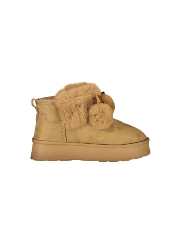 Laura Biagiotti Braun Polyester Damen Stiefelette