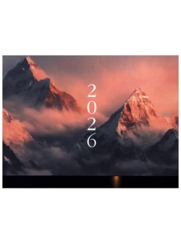 Baier & Schneider Kalender - Taschenkalender Mod. Septimus '26 Mountain , A6 quer, Papier